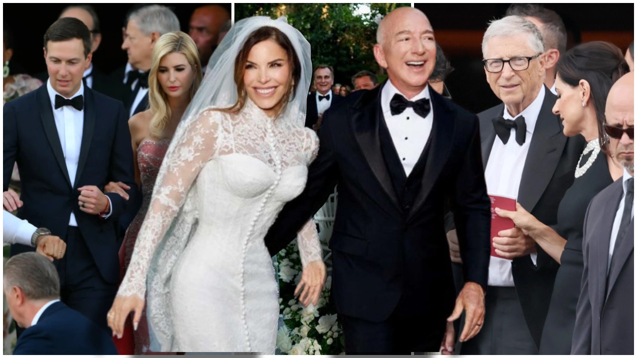 FOTO/ U martuan! Si u shfaqën VIP-at në dasmën madhështore të Jeff Bezos dhe Lauren Sánchez në Venecia