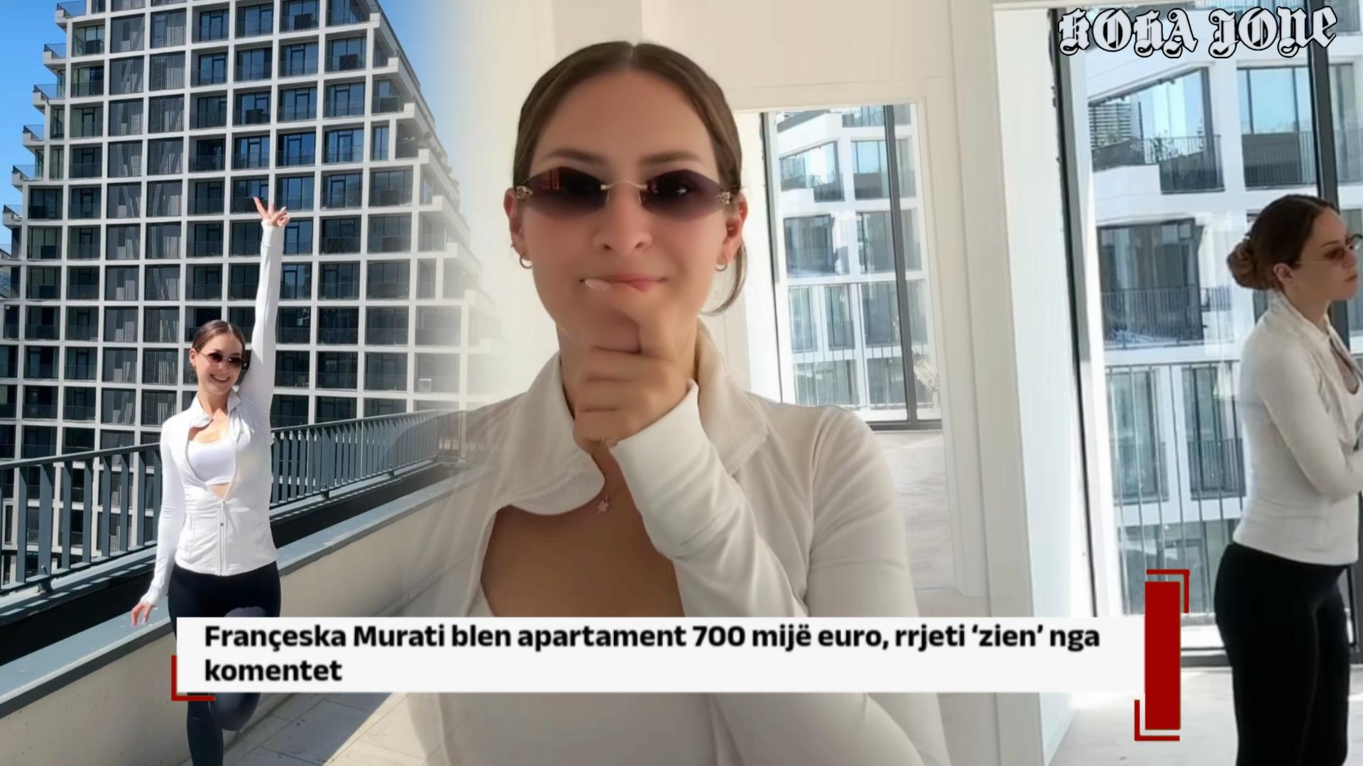 Françeska Murati blen apartament 700 mijë euro, rrjeti ‘zien’ nga komentet