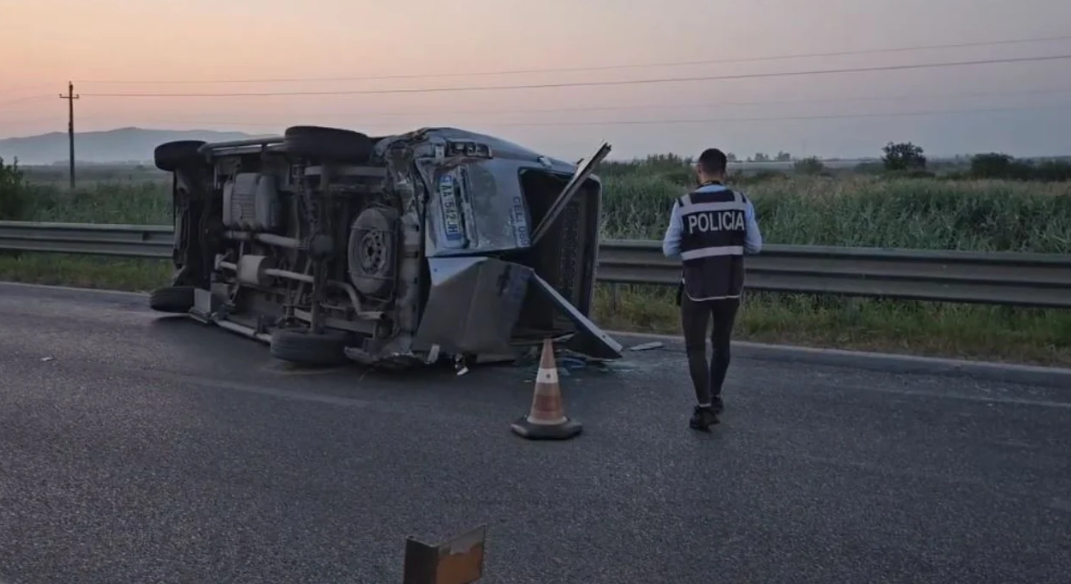 Furgoni përplaset me “Benzin”, 7 të plagosur, 3 në gjendje të rëndë