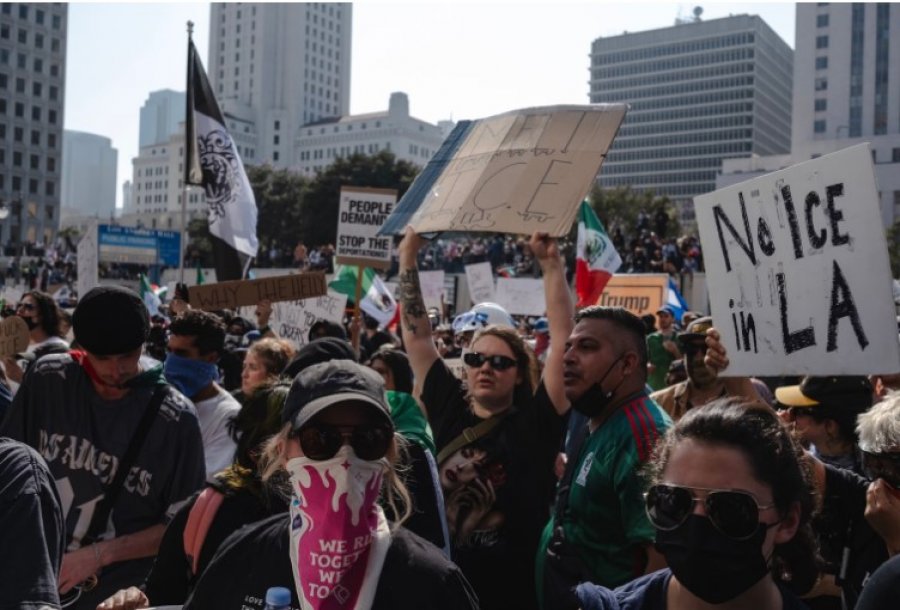 Gjykata amerikane kufizon vendosjen e trupave,  çfarë po ndodh me protestat në Los Angeles?