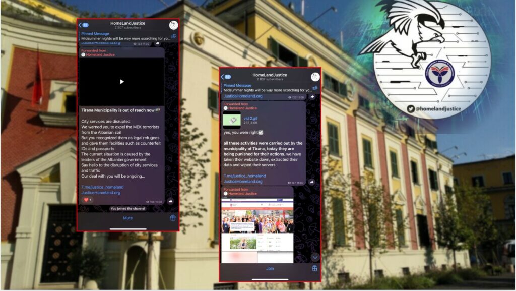 Hakerat sulmojnë Bashkinë e Tiranës, rishfaqet “Homeland Justice”