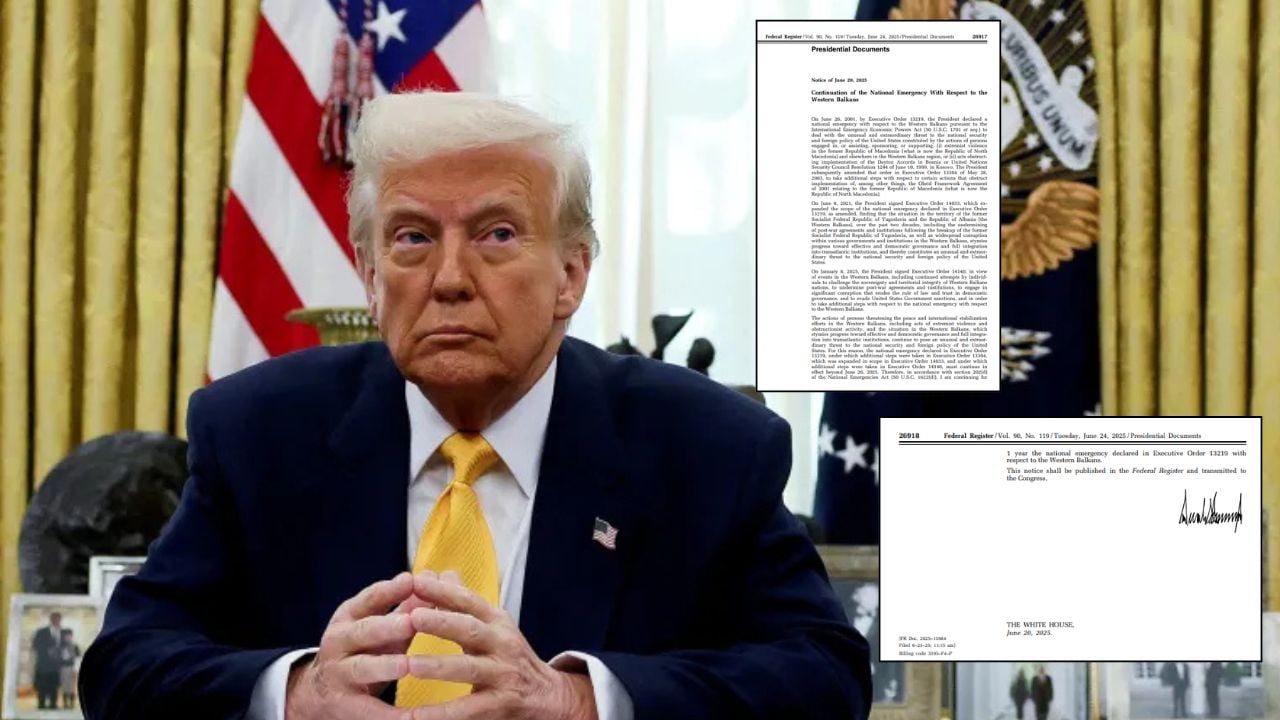 “Individë në Ballkanin Perëndimor përpjekje për të shmangur sanksionet e SHBA-së”, Trump shtyn edhe për një vit urdhrin ekzekutiv: Janë kërcënim për sigurinë tonë kombëtare