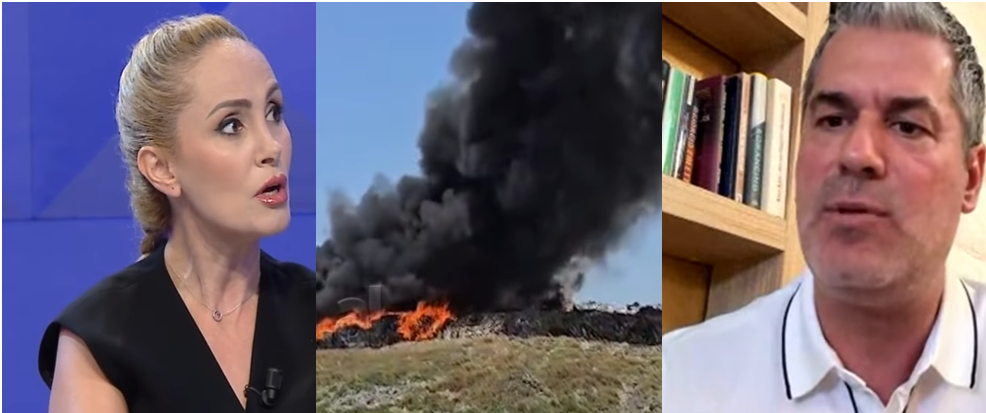 Ish-zv.ministrja Ornela Çuçi akuzon: Zjarri te plehrat në Vlorë vendoset qëllimisht, reagon kryetari Dredha