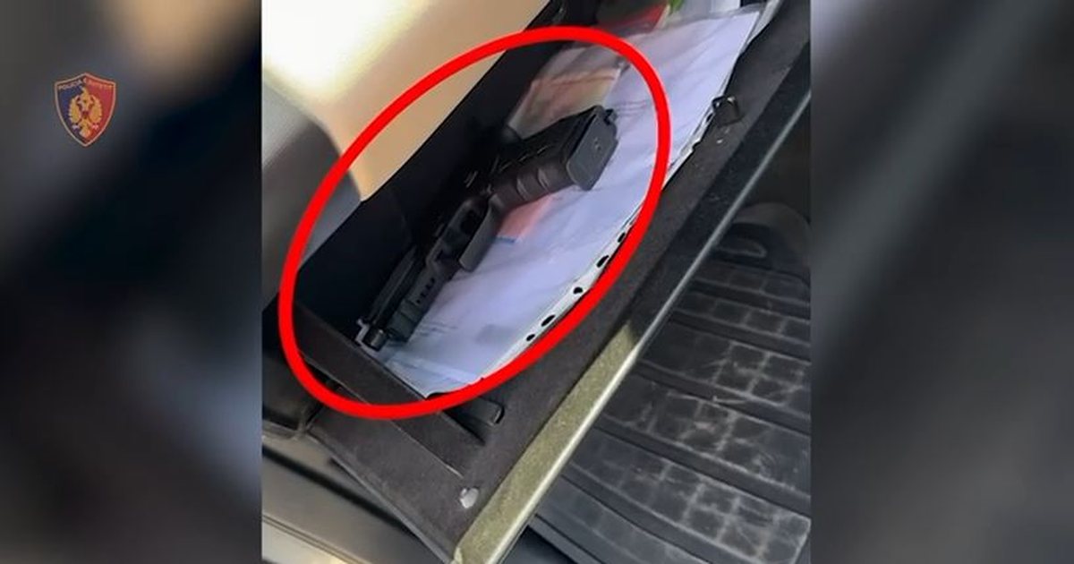 Iu gjet armë zjarri pistoletë në automjetin që drejtonte, kapet i riu në Tiranë