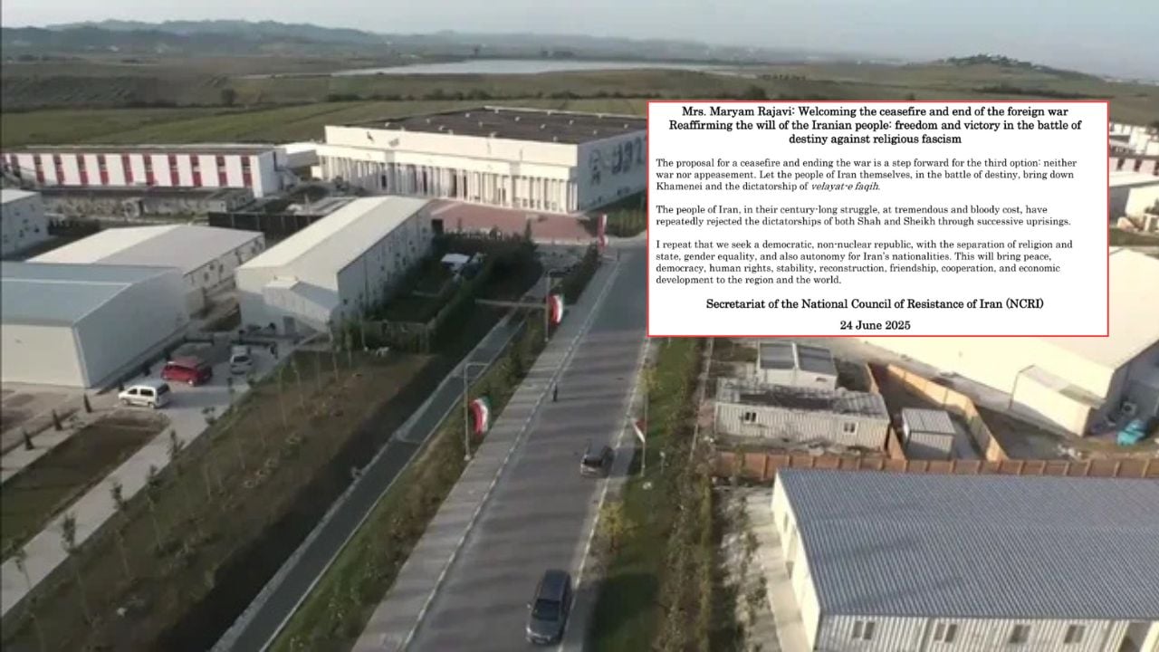 “Kërkojmë një republikë demokratike, jo-bërthamore”/ Pas armëpushimit, reagojnë muxhahedinët e Manzës: Le të jetë vetë populli i Iranit, në betejën e fatit, që të rrëzojë Khamenein