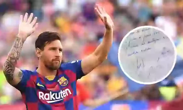 Kontratë mbi kartopecetë, si nisi historia e Mesit te Barcelona për t’u bërë numri 1 i futbollit botëror