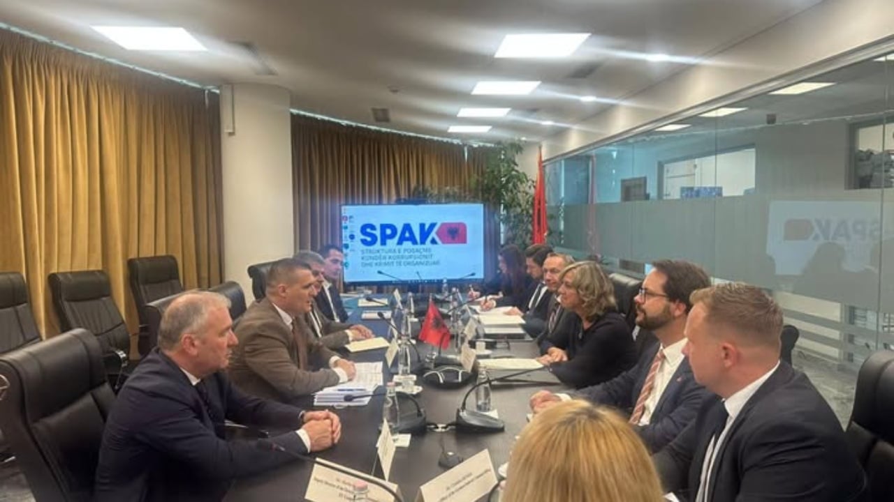 Kreu i SPAK takim me zv/presidenten e policisë gjermane: Diskutuam për luftën kundër trafikut të lëndëve narkotike