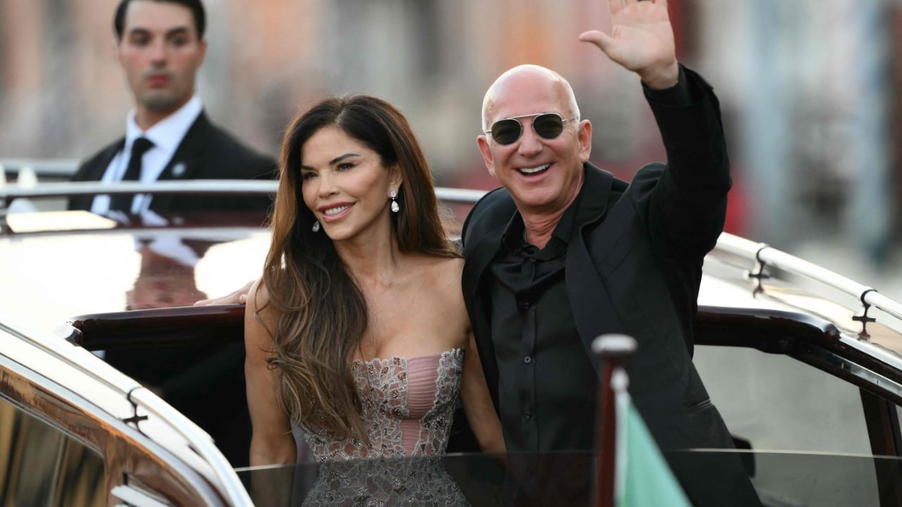 Lauren Sanchez në dasmën e ëndrrave! Fustan Versace, glam i Hollivudit dhe një lodhje që nuk fshihet