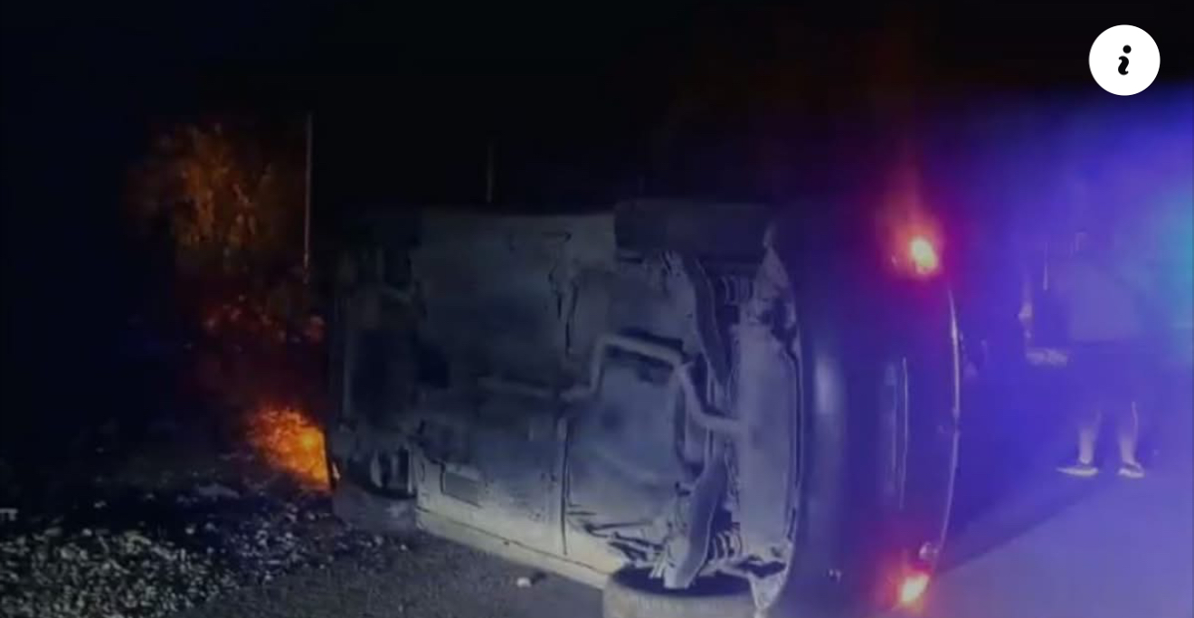 Makina përmbyset në rrugë në Mezhgoran të Tepelenës, lëndohet drejtuesi i mjetit