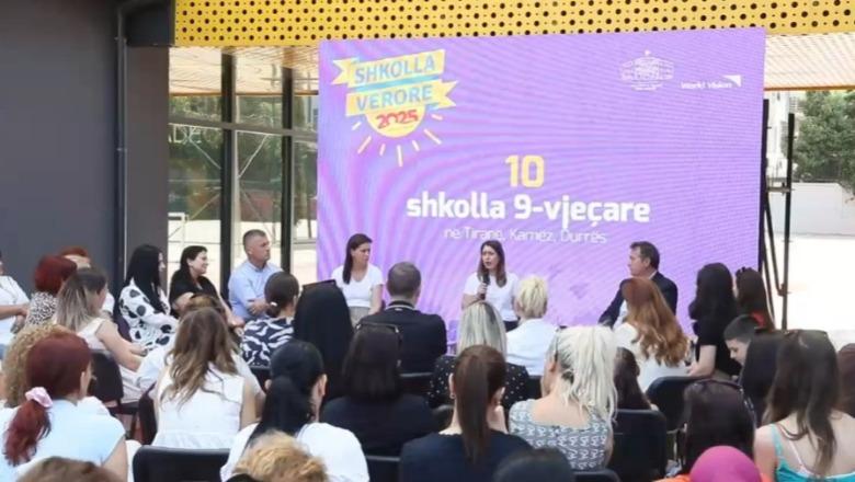 Manastirliu prezanton Shkollën Verore: Pilotimi nis më 16 qershor në 10 shkolla në Tiranë, Kamëz dhe Durrës