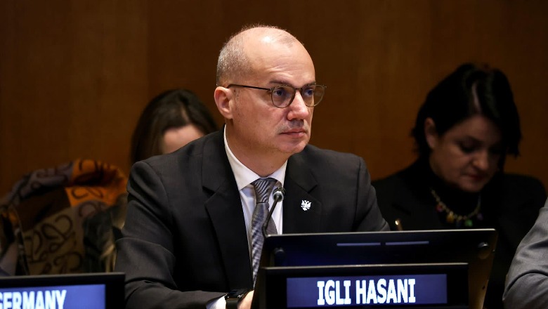 Ministri Hasani i prerë: Shqipëria mbështet Izraelin dhe të drejtën për vetëmbrojtje!