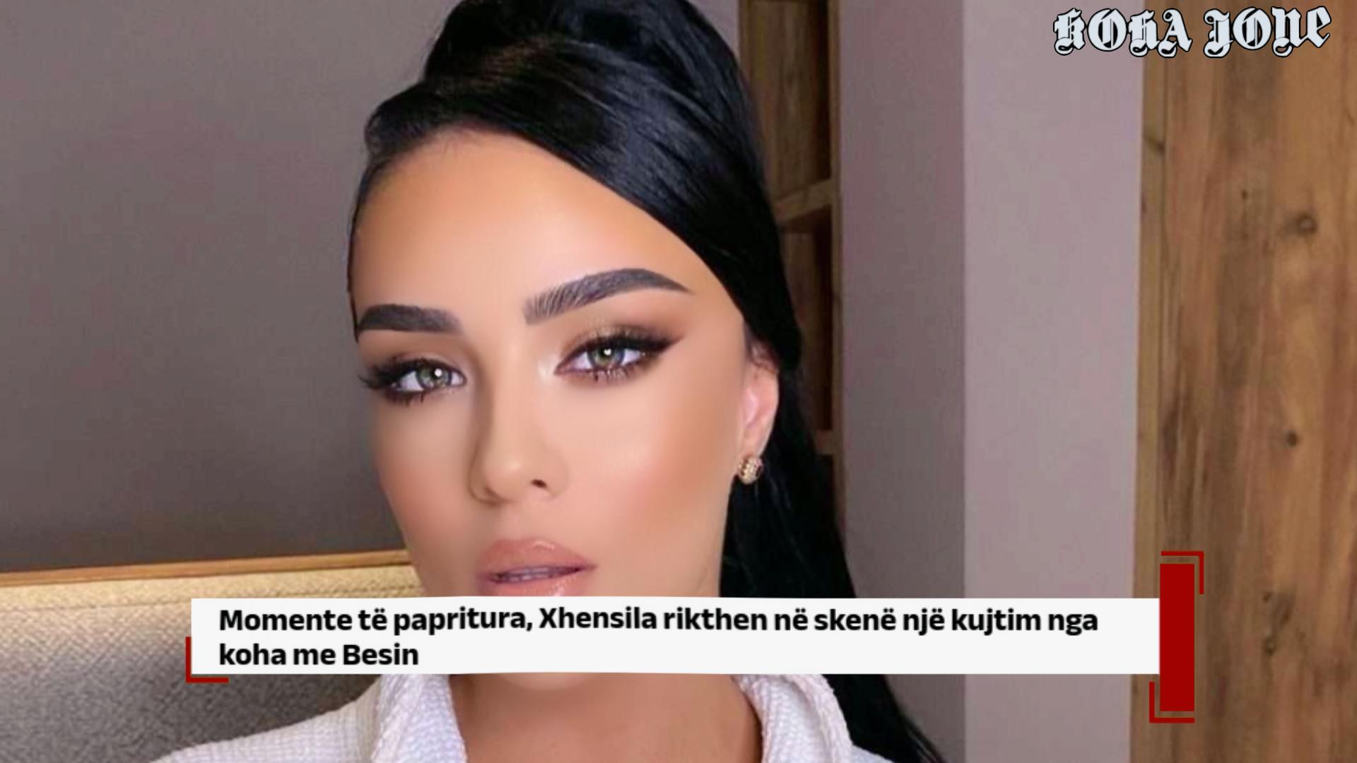 Momente të papritura, Xhensila rikthen në skenë një kujtim nga koha me Besin