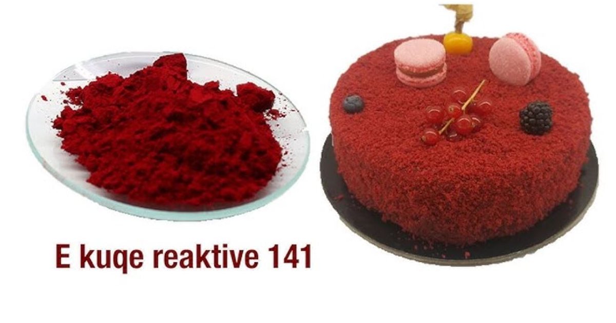 MOS E KONSUMONI! Boja e kuqe që ngjyros tekstilet hidhet në ëmbëlsira. gjendet edhe në Shqipëri