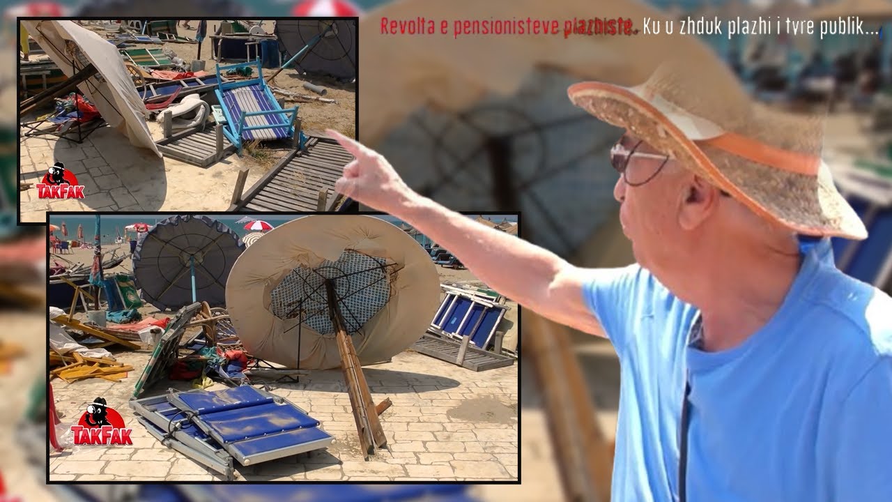 “Na zhdukën çadrat dhe shezlongët nga plazhi publik”, pensionistët denoncojnë rastin në Golem