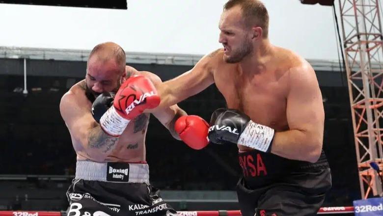 Nelson Hysa, i pamposhtur në ring: 23 fitore, 21 nokautë dhe një tjetër mbrojtje e lavdishme e titullit WBO në Angli