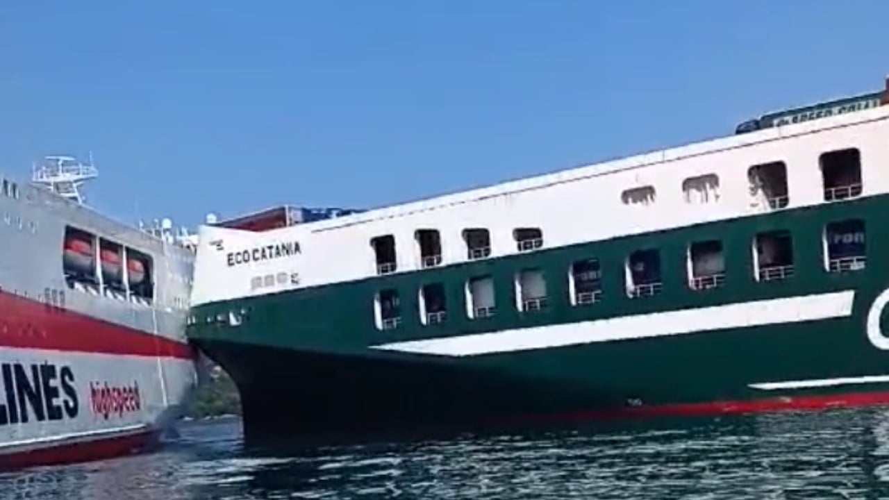 Përplasen anijet në portin e Igumenitsës, dhjetëra anëtarë të ekuipazhit ndodheshin në bord