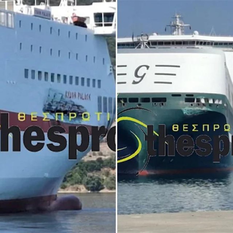 Përplasen dy anije në portin e Igumenicës