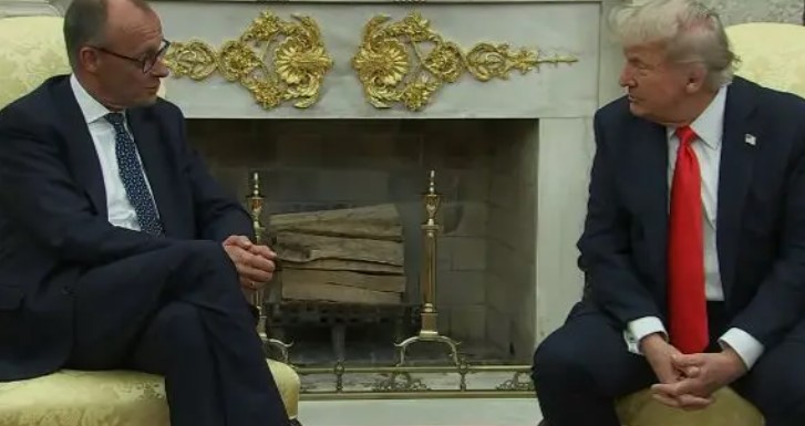 Presidenti Trump pret në Zyrën Ovale kancerin gjerman Merz