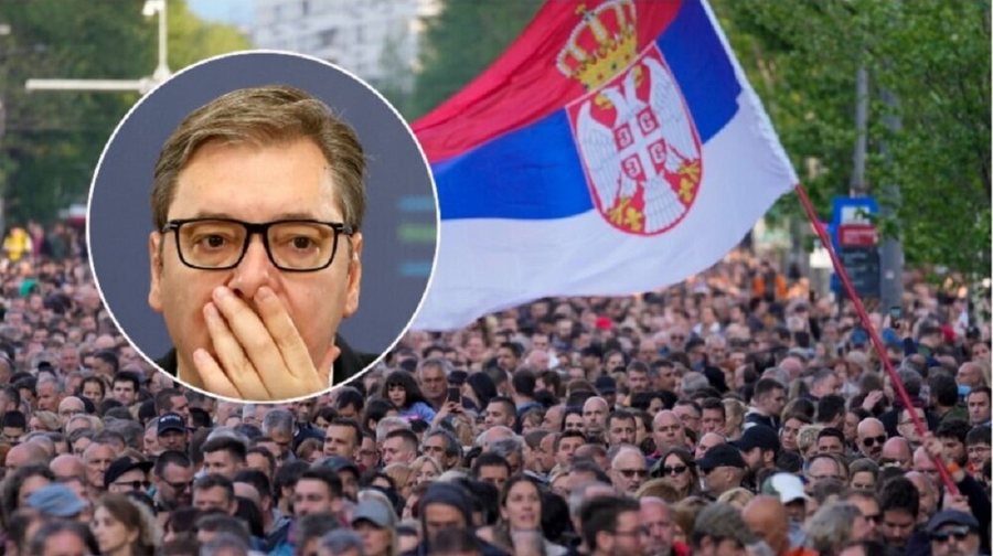 Protesta e madhe në Serbi, Vuçiç: Do ndërhyjmë