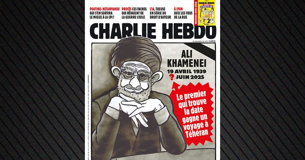 Provokon sërish “Charlie Hebdo”: I pari që zbulon datën e vdekjes së Khameneit fiton udhëtim në Teheran