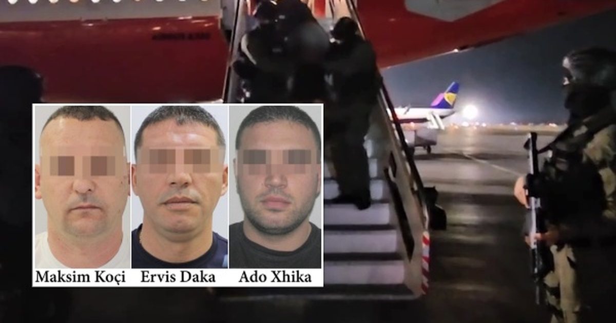 RENEA ‘blindon’ Rinasin! Kokën ulur dhe me pranga në duar, 3 bashkëpunëtorët e Talo Çelës sillen nga Dubai