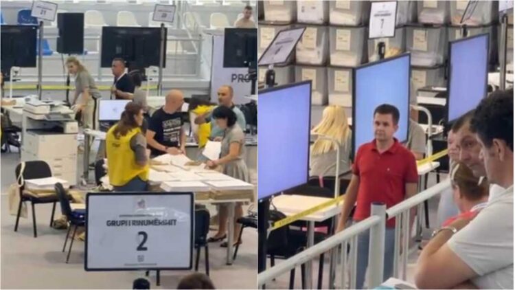 Rinumërimi i votave për Tiranën, Ilir Alimehmeti po ndjek nga afër procesin