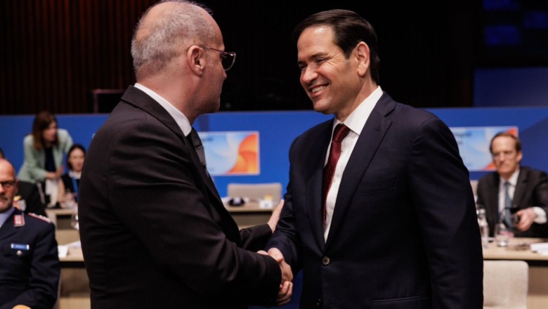 Samiti i NATO-s/ Hasani takohet me Rubion: Vlerësojmë rolin udhëheqës të SHBA-së në zgjidhjen e krizës në Lindjen e Mesme