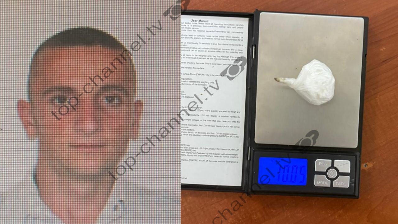 Shiste kokainë në Kamëz dhe Valias, arrestohet 25-vjeçari! Dikur i arrestuar për pengmarrje