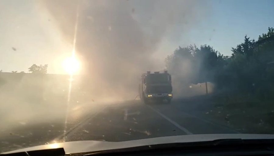 Shkrumbohet makina në ‘Kthesën e Fratarit’, shpëton mrekullisht familja