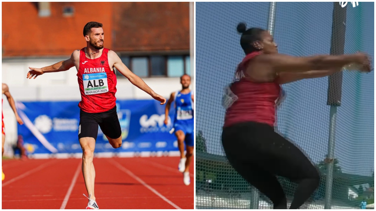 Shqipëria shkëlqen në Kampionatin Evropian në Maribor: Franko Burraj dhe Yipsi Moreno thyejnë rekordet kombëtare