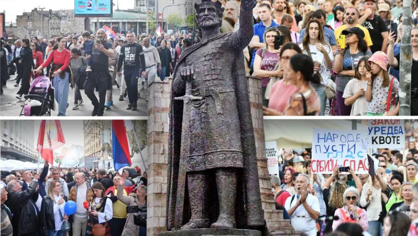 Studentët kundër Vuçiç, dy tubime paralele do të mbahen në Beograd, pse 28 qershori mund të jetë vendimtar për Serbinë