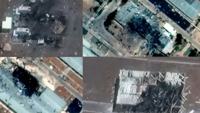 Sulmet e Izraelit/ Imazhet satelitore tregojnë dëme në uzinat bërthamore të Iranit, publikohen pamjet