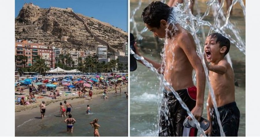 Temperaturat në Spanjë pritet të kalojnë 40 gradë Celsius këtë javë: Paralajmërimet për nxehtësi ekstreme dhe masat për mbrojtje