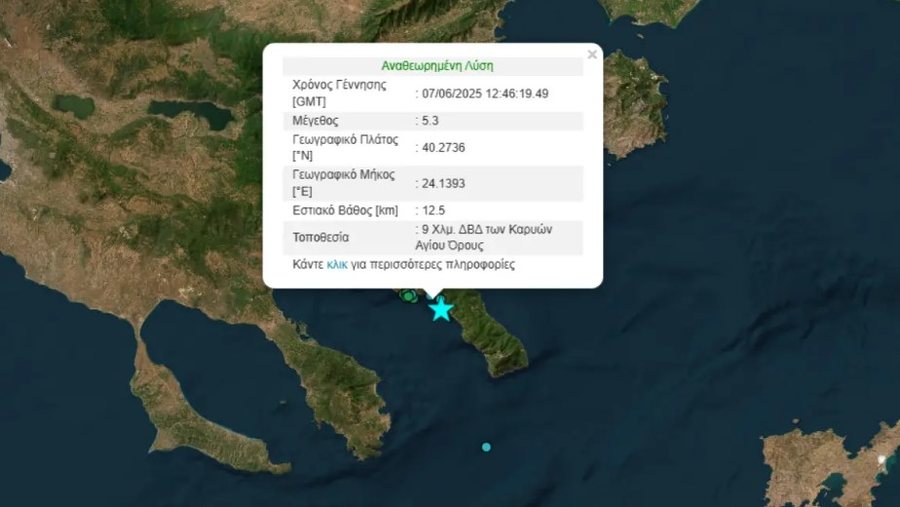 Tërmet i fortë, zbulohet magnituda dhe epiqendra