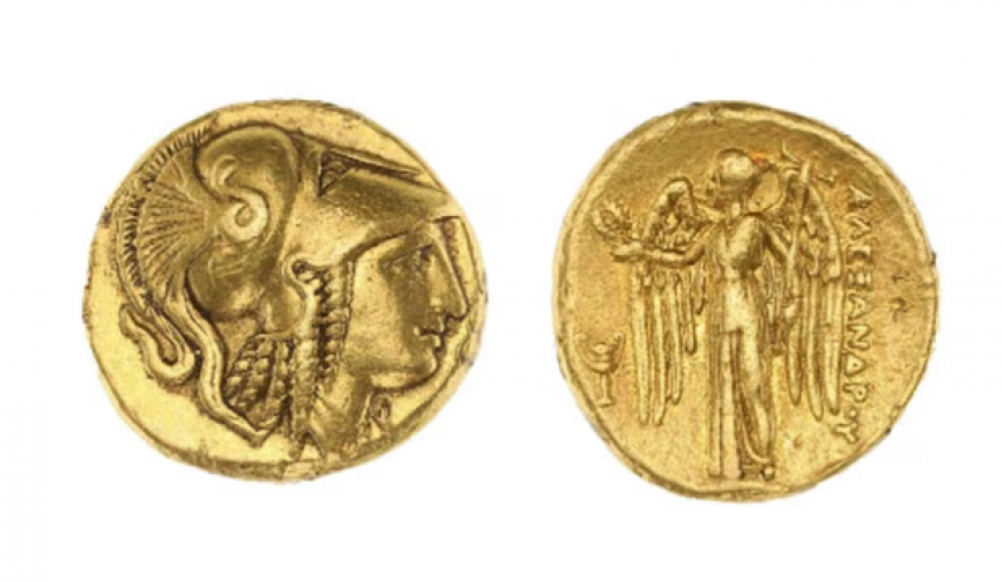 U zbuluan në muret e një banese në Francë/ Monedhat e arit u shitën në ankand për 3 milionë euro, koleksioni daton që nga vitet 336-323 para Krishtit