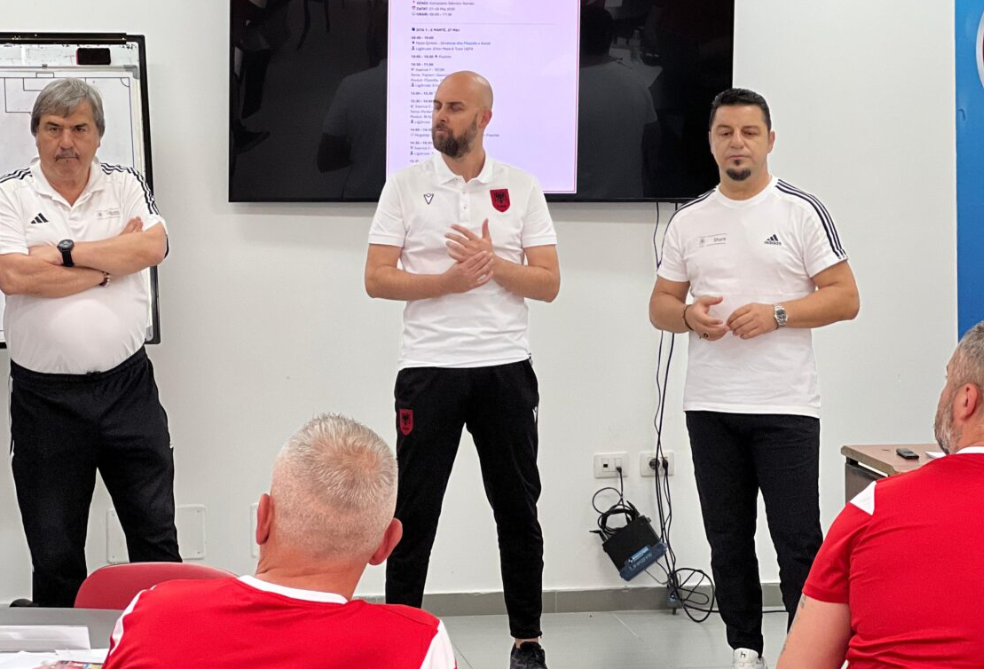 UEFA Goalkeeper A për herë të parë në Shqipëri, niveli më i lartë i licencës për trajner të portierëve