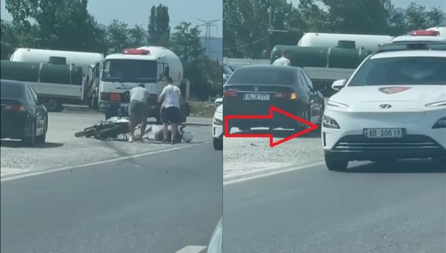 VIDEO/ Efektivët nuk ndaluan në vendin e aksidentit, Policia e Lezhës: Po transportonin një të arrestuar