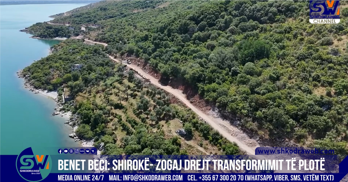 VIDEO – “I jep fund harresës për zonën”, Benet Beci publikon pamjet: Rruga Shirokë- Zogaj drejt transformimit të plotë