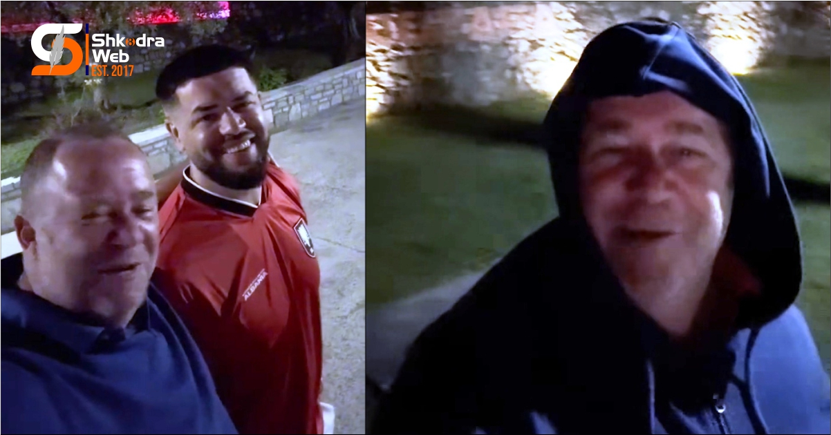 VIDEO – “Mik special, përjetoi me mua emocione deri në sekondën e fundit”, Gjergj Luca edhe tifoz kuqezi…