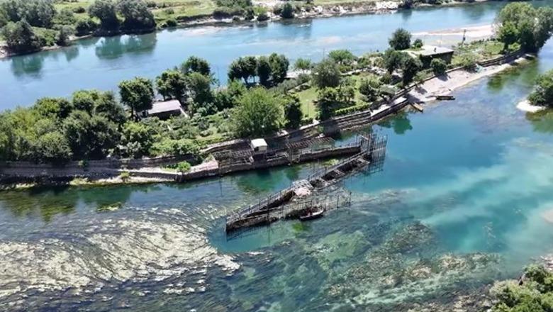 Video/ Rama ndan pamjet nga faza e dytë e ndërhyrjes për pastrimin e shtratit të lumit Buna