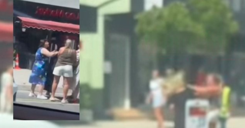 Video/ Sherr mes vajzave në Vlorë, kapen për flokësh për një vend parkimi