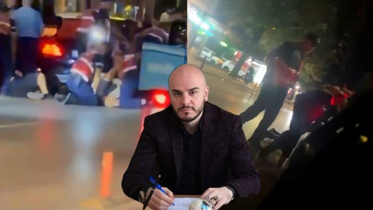 VIDEO/ Të rinjtë që po festonin në Tiranë dhunohen nga “Shqiponjat”