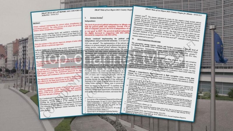 Zbulohet raporti i Komisionit Europian! “Skaner” Reformës në Drejtësi, SPAK, Komisionit “Xhafaj”, Policisë e Gjykatës Kushtetuese