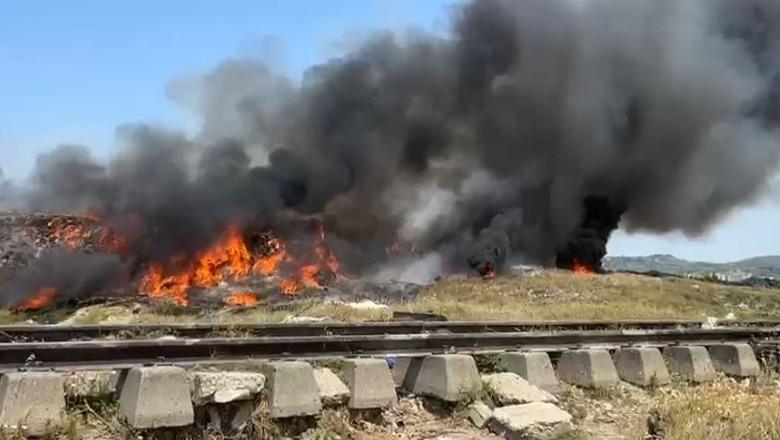 Zjarri në fushën e mbetjeve në Vlorë, nën hetim Drejtori i Ndërmarrjes së Pastrimit dhe 4 punonjës të Bashkisë