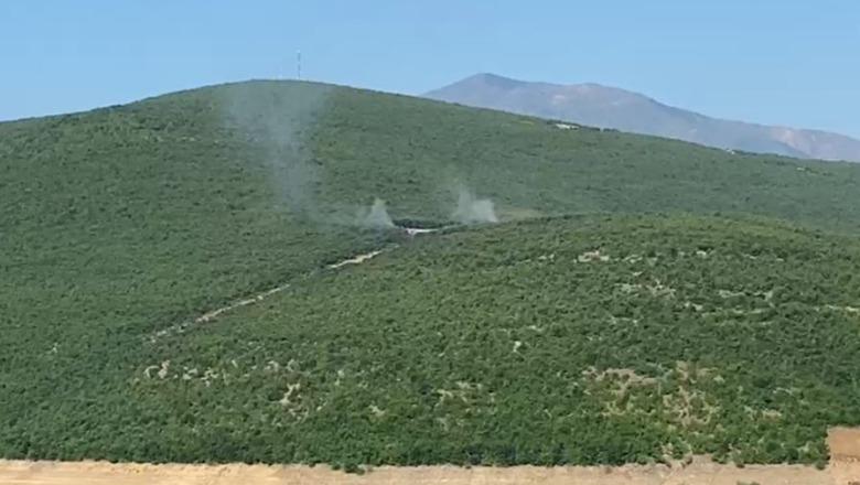 Zjarri në vendgrumbullimin e mbetjeve urbane në Kukës, vijon puna për shuarjen e flakëve