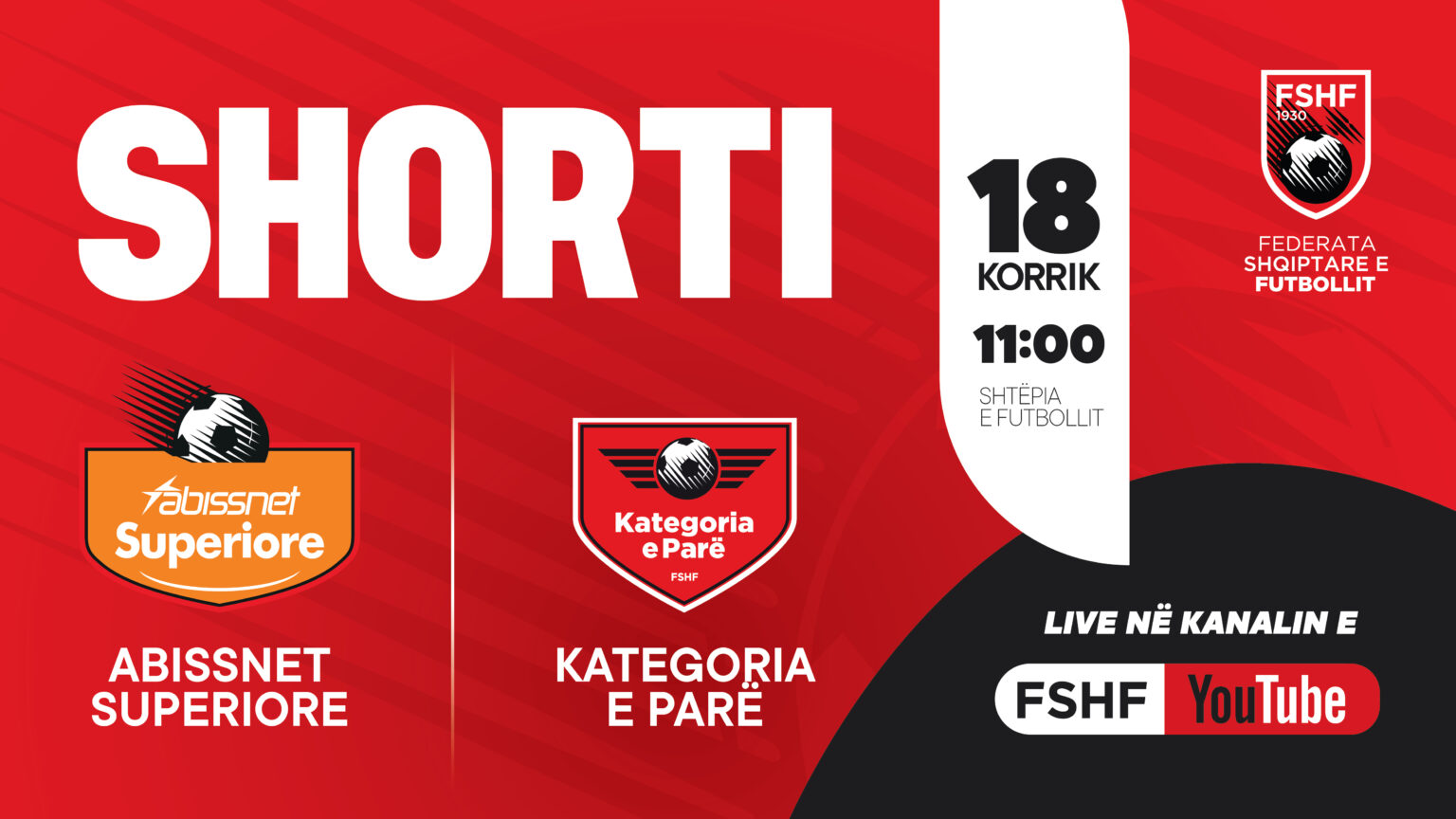 “Abissnet Superiore” e Kategoria e Parë, nesër hidhet shorti për kalendarin e  edicionit 2025-2026