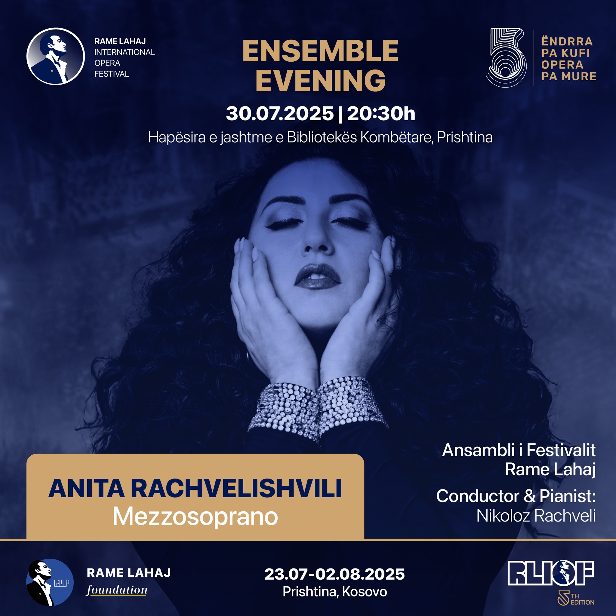 Anita Rachvelishvili në Prishtinë: Magjia e operës rikthen shkëlqimin e natës nën yje