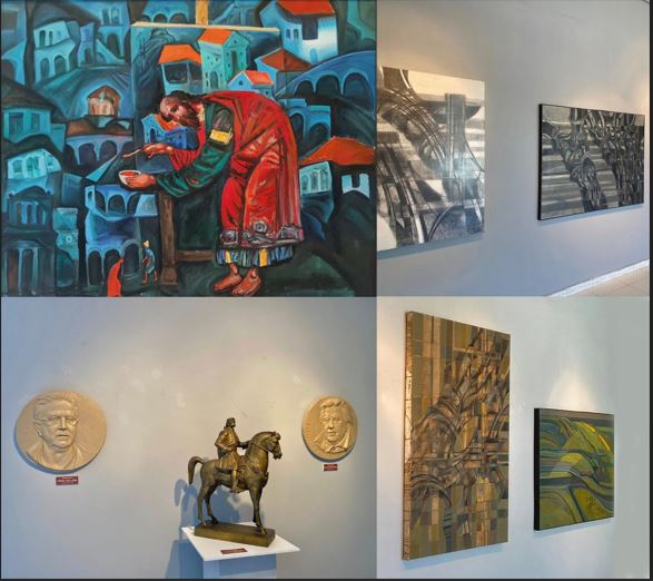 Artistët:Ekspozita e grupit “Muri” vazhdon rrugëtimin,në punime secili ruan identitetin, formatin dhe mjeshtërinë e vet