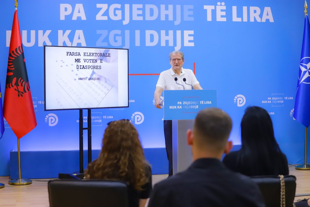 Berisha denoncon “terrorin shtetëror” në Theth dhe akuzon Ramën për manipulim të votës së diasporës