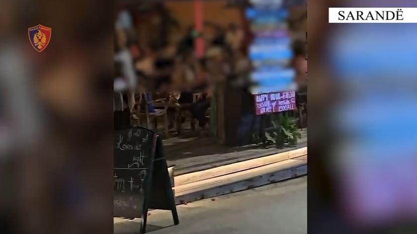 Cënoi qetësinë publike/ Policia procedon penalisht administratorin e një lokali në Ksamil